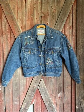 Vintage France Fashion Denim Jacket